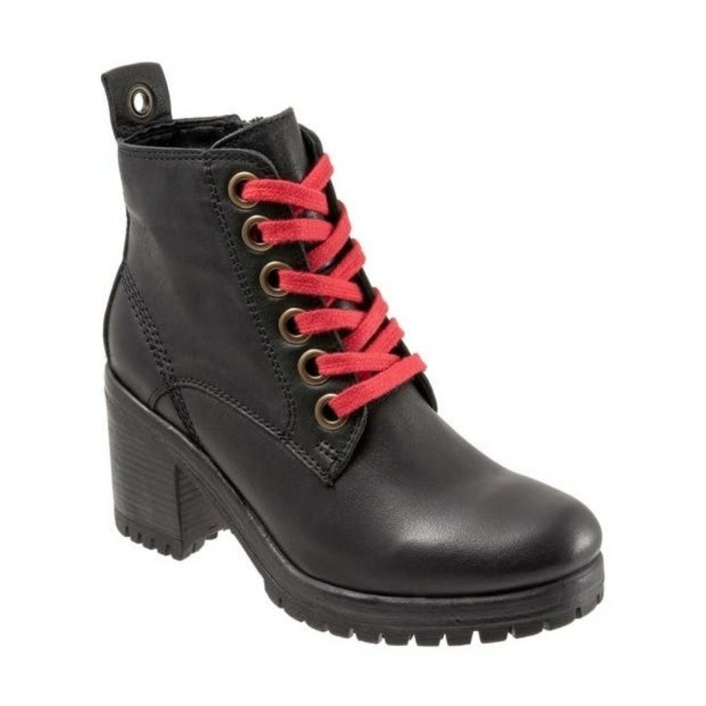 Beuno Black Combat Boots Wednesday Addams Goth Chic Chunky Y2k Adams Gothic New